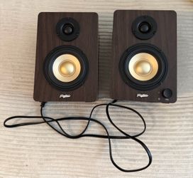Headliner HD3 3.5 In. Powered Studio Monitors Pair Wood
