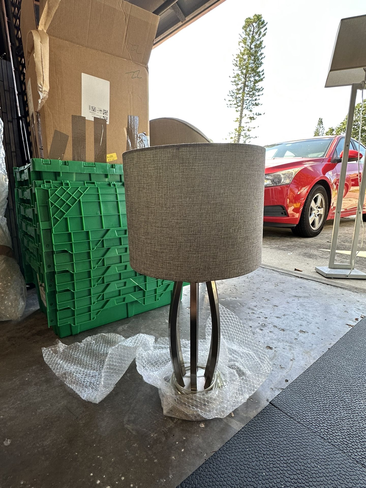 Side Table Desk Lamp
