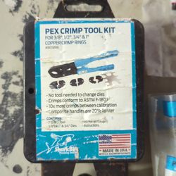 Pex Crimp Tool Kit And Some Parts