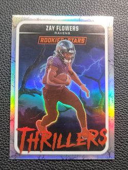 Zay Flowers Rookies & Stars Thrillers Baltimore Ravens