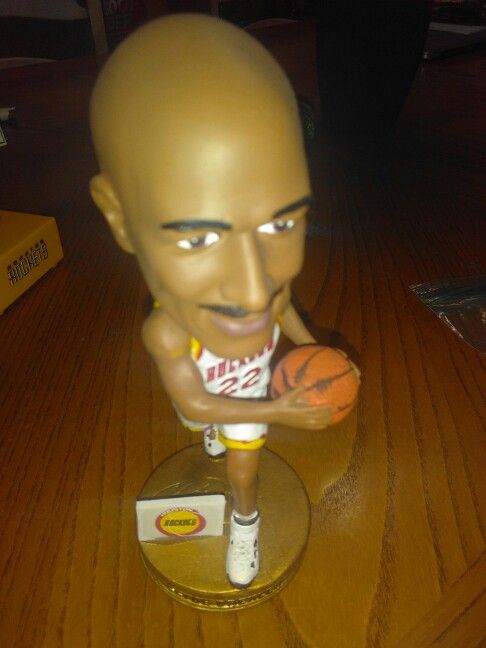Houston rockets Clyde Drexler bobblehead