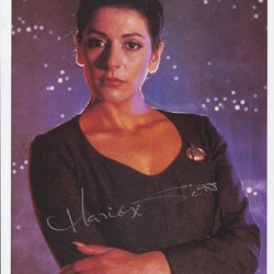 Autograph Marina Sirtis / Counselor Deanna Troi, Star Trek the Next Generation