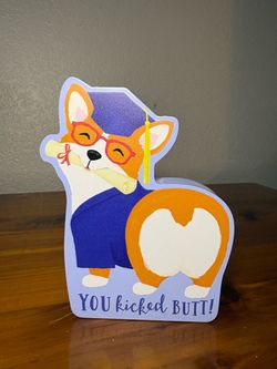 Corgi Graduation Greeting Card