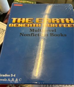 Nonfiction texts "The Earth" grades 3-4 unopened package