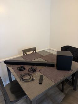 Vizio Sound Bar and Subwoofer