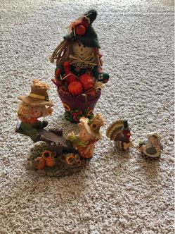 Autumn/Fall decoration, 4 pieces