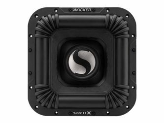 Kicker SoloX 15”1 ohm Subwoofer $699.99 plus tax