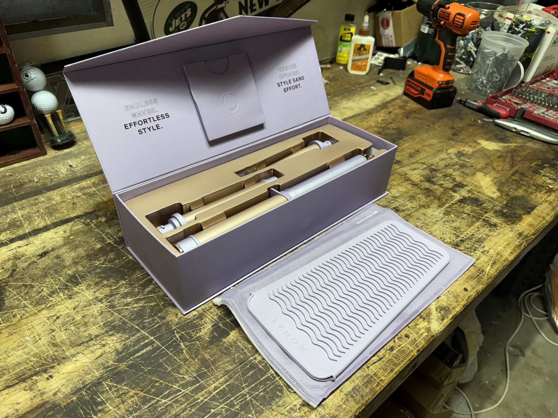 Monat Triple Touch 3-in-1 Curling Wand/Iron