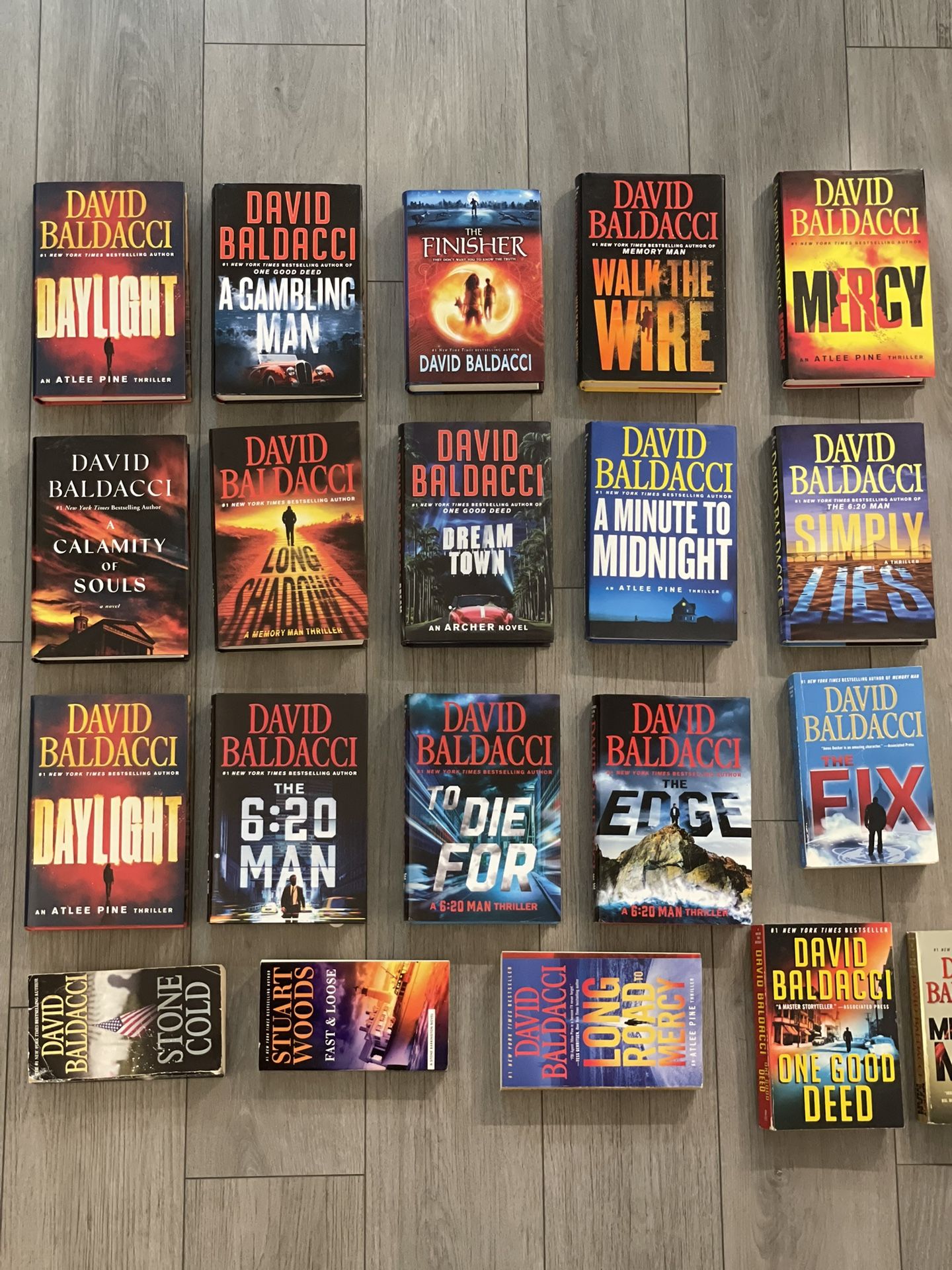 David Baldacci Book Collection - Hard Cover