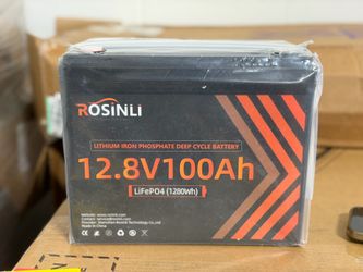 #24 12V 100Ah TM LiFePO4 Battery, BCI Group 24 Size, 4000-15000 Deep Cycles with 100A BMS Perfect for Trolling Motors, Yacht, Marine, Boat, RV, Home E