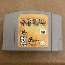 Duke Nukem: Zero Hour N64 Game