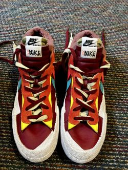 Nike x Sacai X Kaws Blazer Low Team Red