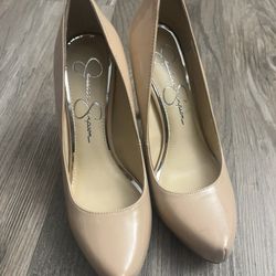 6.5 Jessica Simpson Nude Heels