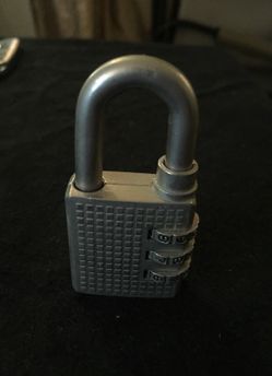 Vintage combination lock
