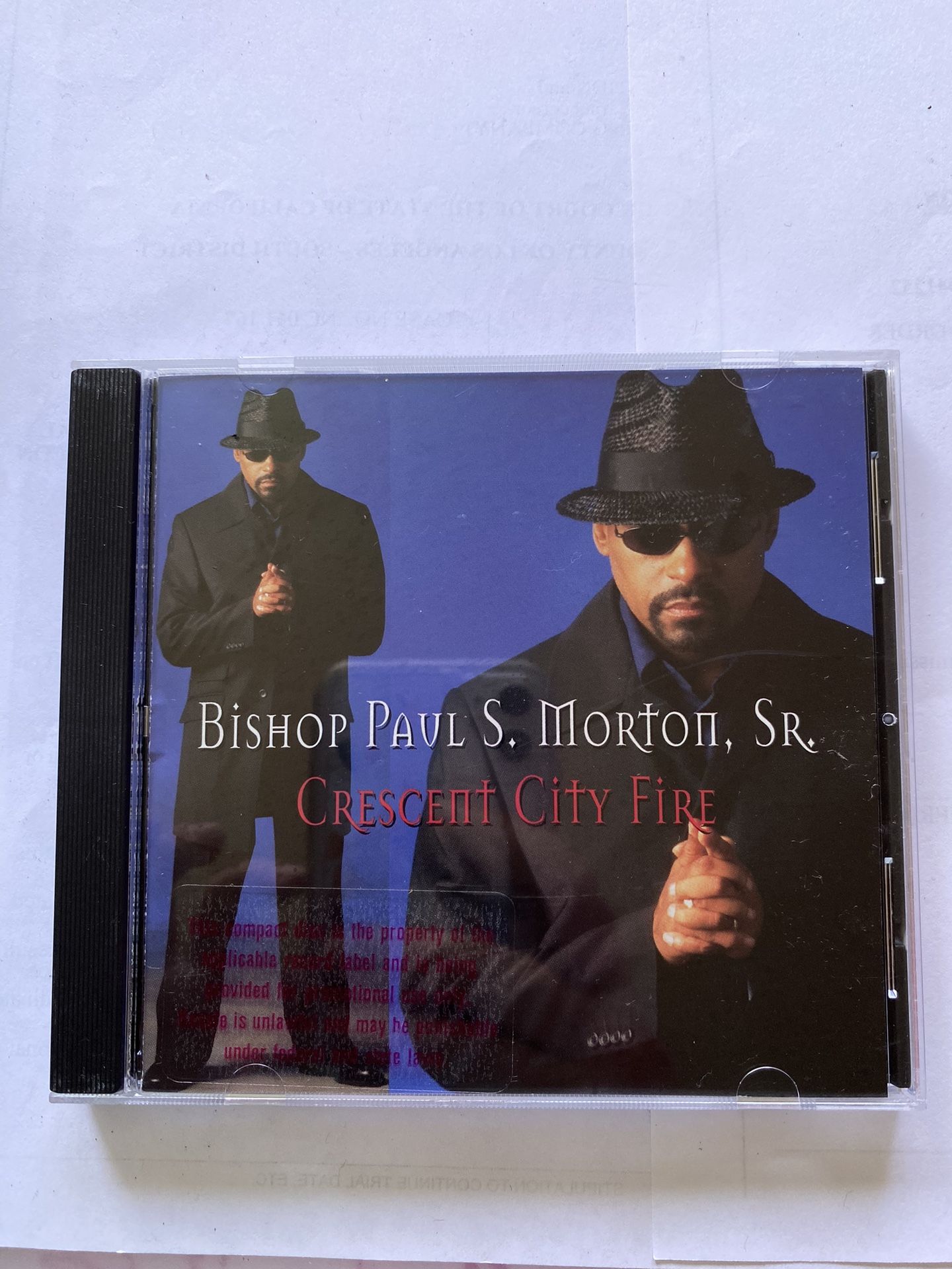 Bishop Paul S. Morton, Sr. - Crescent City Fire CD