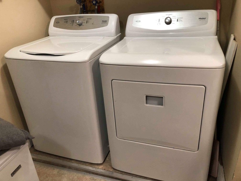 haier encore super capacity washer