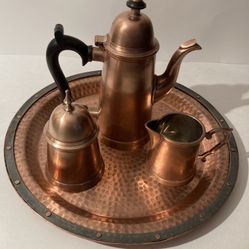 Copper Tea Set