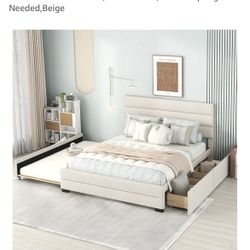 Queen Top Trundle bed