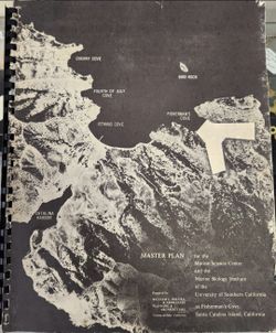 Early 1960's "Master Plan For Santa Catalina Island" - USC Marine Science