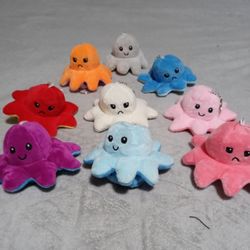 Octopus Plush Key Chain