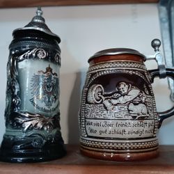 2 Ceramic Mugs Made In Germany
