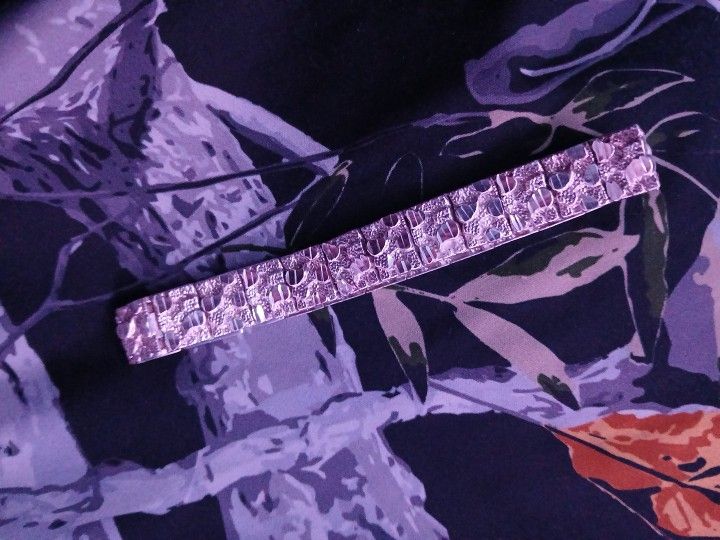 Silver Nugget Bracelet