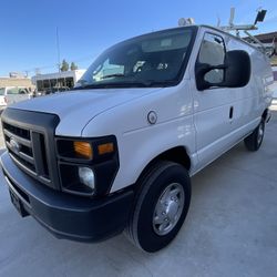 2010 Ford E-250 Cargo Van Ladder Rack Utility Service Body Pickup Truck 