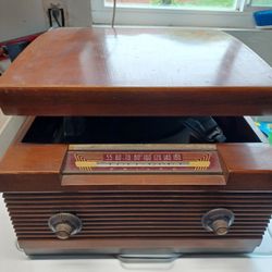 Antique Record Player by Philco