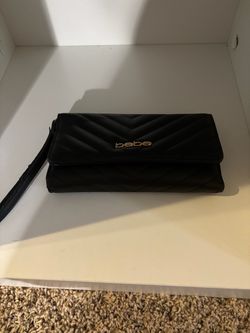 Bebe black wallet