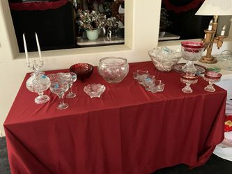 Assorted glass Serving Bowls