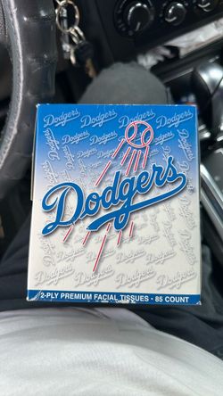 LA Dodgers Facial Tissue Box 85 Count