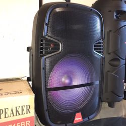 Portable Speaker - 15” Woofer - 3000 Watts 