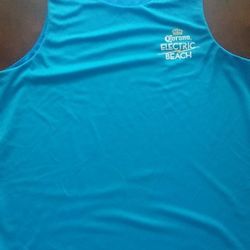 Reversible Corona Beer Electric Beach Jersey - Size: L