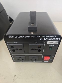 1000 Watt 115/220 step up/down transformer