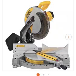 DEWALT MITER SAW 12” Corded