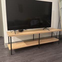 55’ TV with TV Stand 