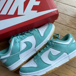 Nike Dunk Low Teal WMNS Size 6.5 And 7