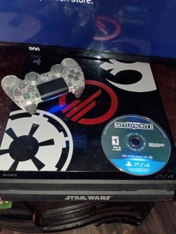 Sony PlayStation 4 Pro PS4 1TB Star Wars BattleFront-II console And Controller with all games