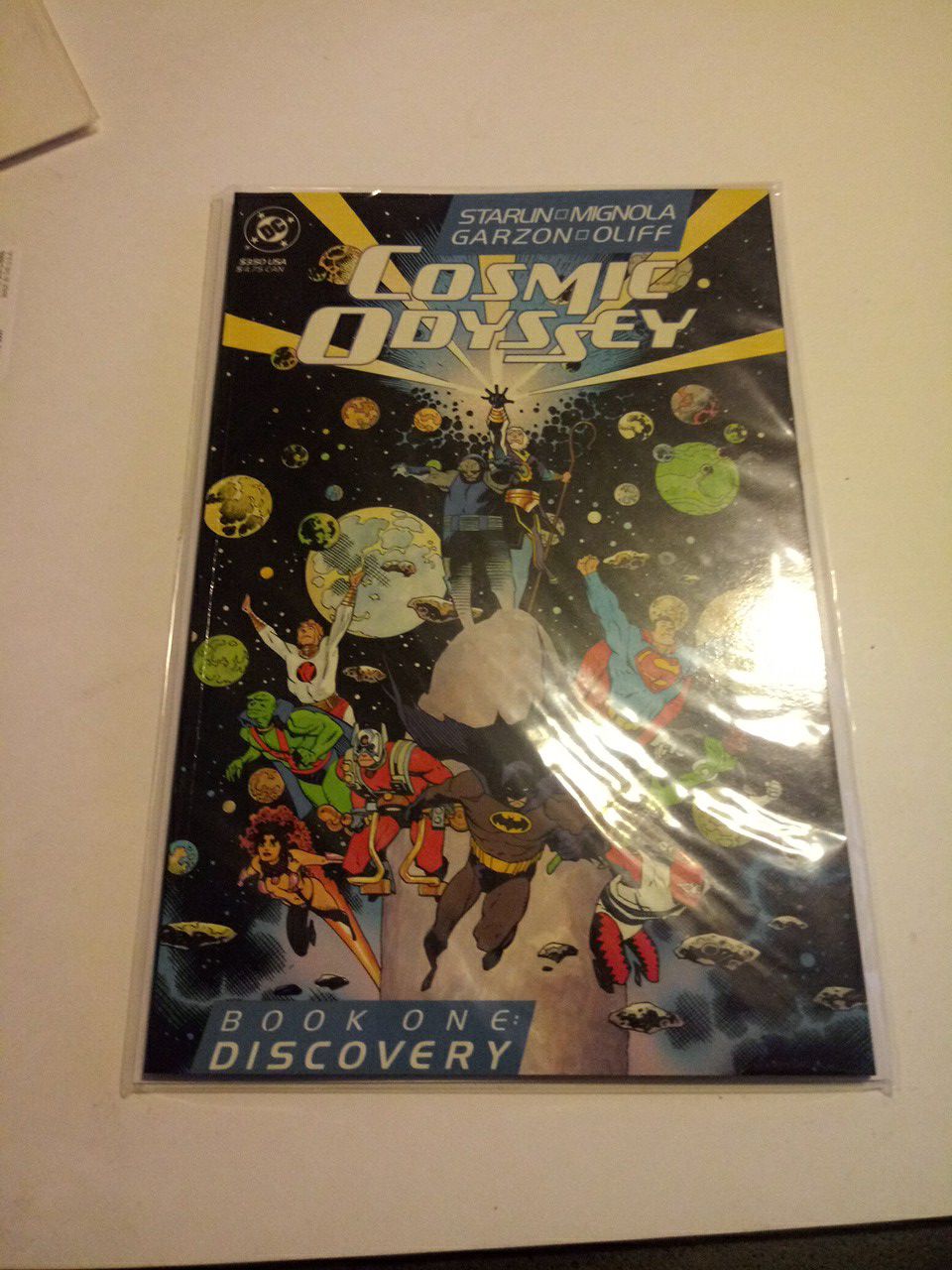 Comic odysseys book 1.2.3.4 comic books