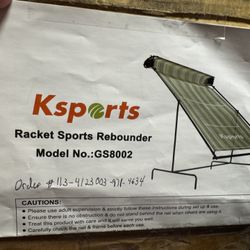 KSports Racket Sports / Tennis/Pitching Rebounder