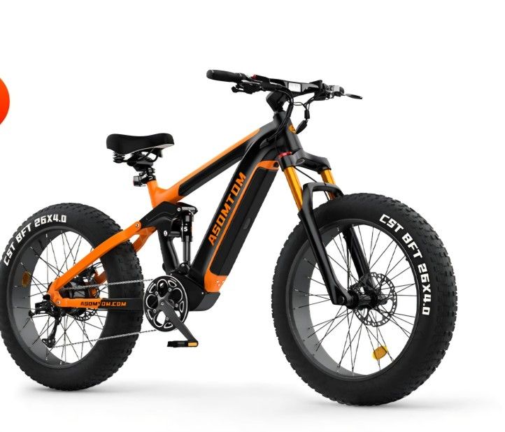 Electric Bike Full-Suspension Fat Tire SR6 28mph