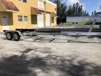 23’-25’ Aluminum Dual Axle Trailer