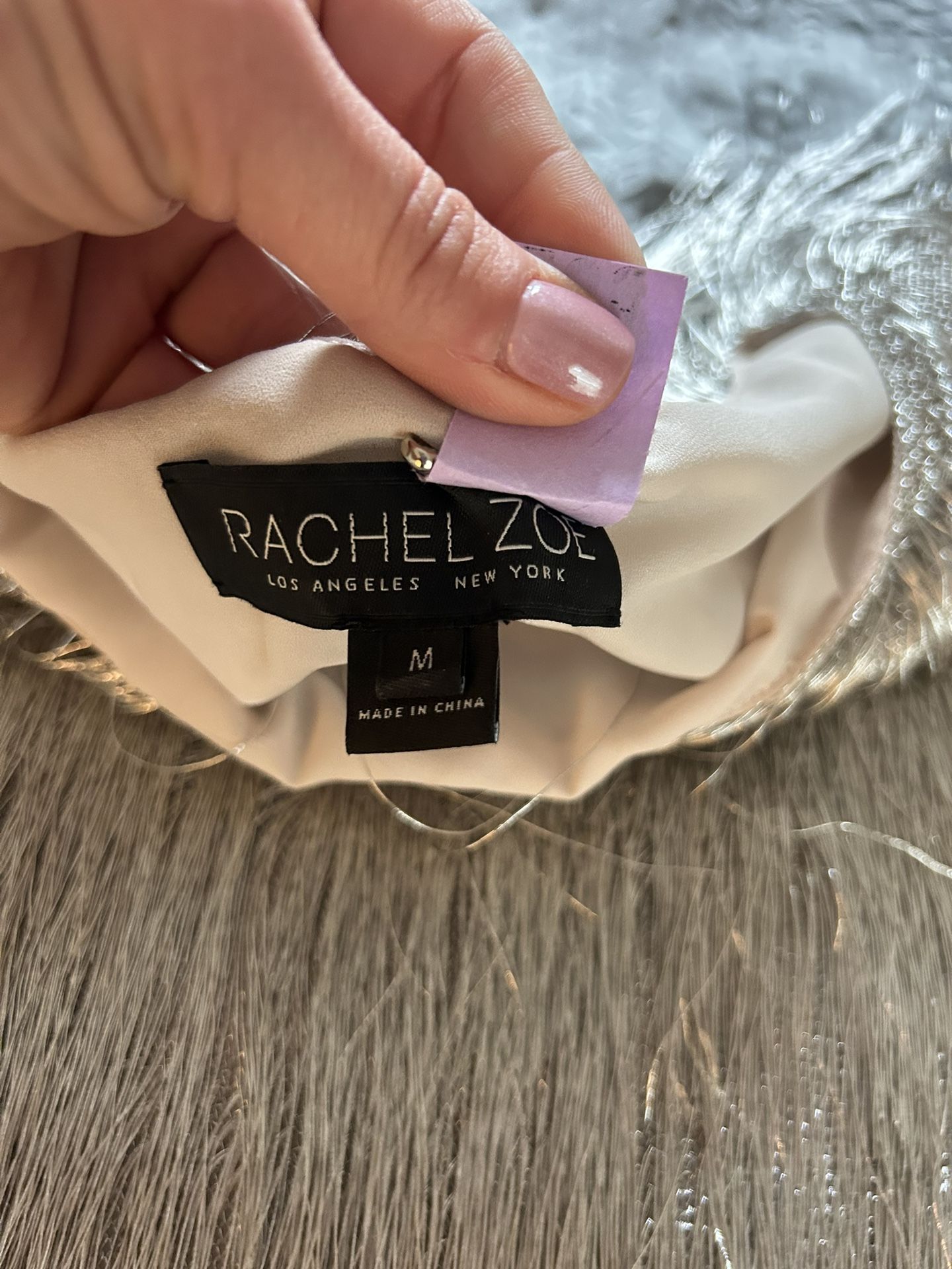 Silver Midi Cocktail Dress