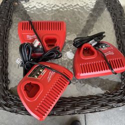 M12 Milwaukee Chargers 