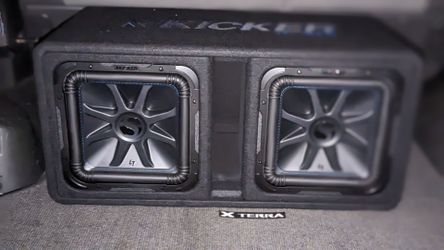2 Kicker 12in L7s new
