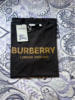 Black Burberry shirt