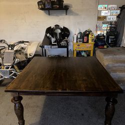 Solid Wood Table, Seats 8