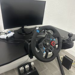 G29 Steering Wheel With Shift Knob 250$ 