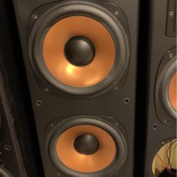 Pair Of Klipsch Rf5 Floor Speakers