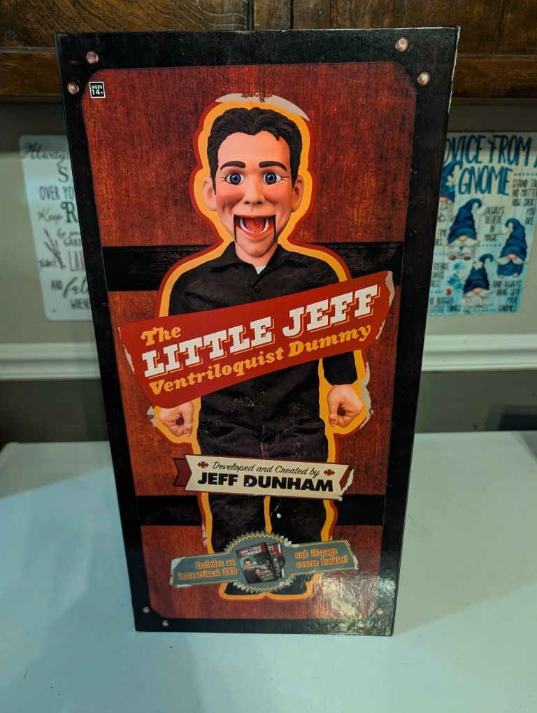 "The Little Jeff" Ventriloquist Dummy developed and created by comedian Jeff Dunham